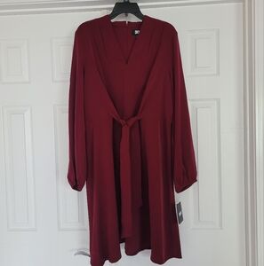 DKNY women's dress, cherry color size 16, new